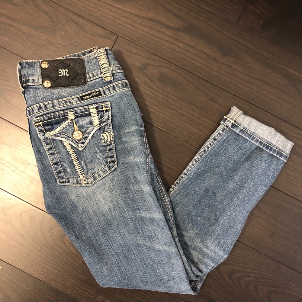 Retro Miss Me low rise jeans